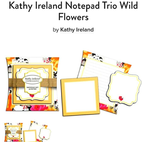 Kathy Ireland Notepad Trio - Picture 3 of 3